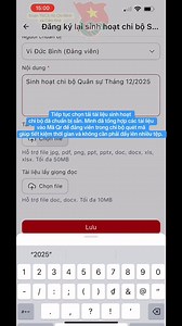 Hướng dẫn tạo cuộc họp chi bộ trên app Sổ tay đảng viên điện tử (Icpv book) bằng điện thoại thông minh nhanh chóng, đơn giản trong chưa đầy 3 phút nhằm phục vụ công tác Sinh hoạt chi bộ thường kỳ tại các chi bộ theo tinh thần Hướng dẫn số 42-HD/BTCTW ngày 28/10/2025 của Ban Tổ chức Trung ương thực hiện Chỉ thị số 50-CT/TW, ngày 23/7/2025 của Ban Bí thư về tiếp tục đổi mới và nâng cao chất lượng sinh hoạt chi bộ trong giai đoạn mới. | THÔNG TIN CẨM KHÊ