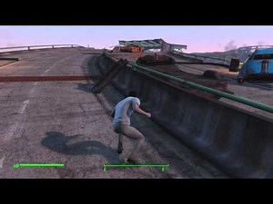 Fallout 4. My unarmed stealth build, in action.