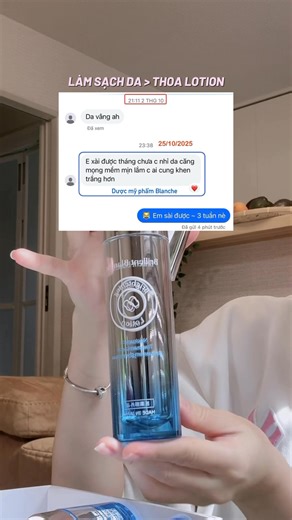 🌿Tui phải nói là tui nghiền set #Blanche này thật rồiii, càng thoa da càng khoẻ, căng mịn, nhìn trắng hẳn ra ý !🌿❄️Không có nám thì dùng để ngăn ngừa nám, càng tốt cả nhà ơi | Ngố Dương