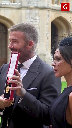 David Beckham celebrates Knighthood in Cotswolds pub | Gloucestershire Live