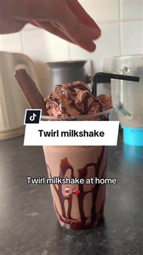 Indulgent Twirl Chocolate Milkshake Recipe