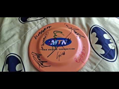 MTN Gladiators Live Show at The Rand Show Signed Frisbee 1999/2000