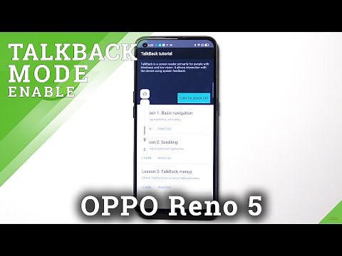 How to Enable / Disable TalkBack Mode in OPPO Reno 5 – Use Screen Reader