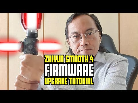 How to Check and Upgrade Firmware - Zhiyun Smooth 4 Review Part 8