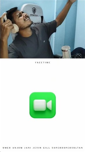 FACETIME - Umer Anjum Ft. ‪@jevingillmusic‬ & ​⁠‪@JANIMUSIC‬ || Reaction by #reactindia01 #shorts