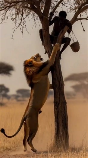 These tribesmen hunt deer before lions. 😱🌿