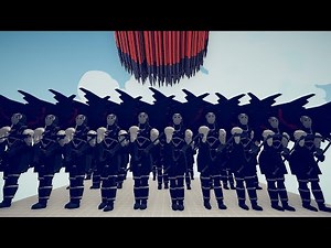 Giant Size THANATOS Army vs Every God | Tabs Simulator