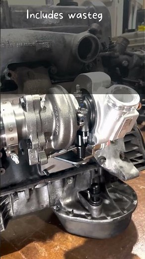 om617 HE221 (T25) Installation Kit for Holset Turbos