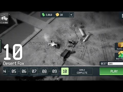 Game: War Drone 3D🛰️ Level: 10 – Desert Fox