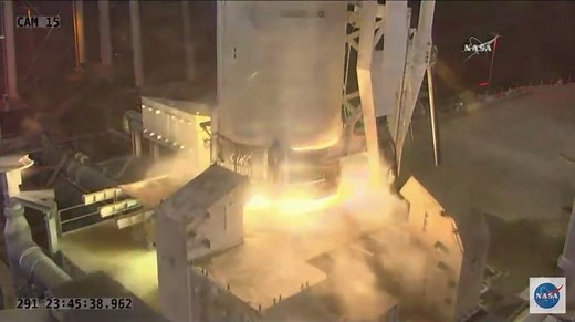 The Orbital ATK cargo spacecraft launched from @NASA's Wallops Flight Facility in Virginia on Oct. 17, 2016. This was the return to flight for the Antares rocket, which was redesigned after its last launch failure . https://goo.gl/nfO0zD | Space.com