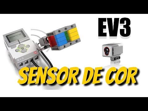Lego EV3 - Sensor de cor com a função esperar