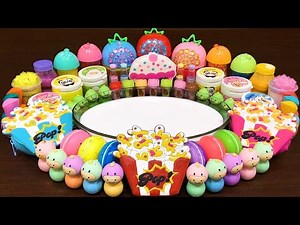 LIVE: Slime Mixing Rainbow Makeup & Clay Into Glossy Slime ASMR #171