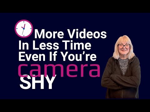 CREATE MORE VIDEOS, IN LESS TIME (ON OR OFF CAMERA) #videotips #camerashy