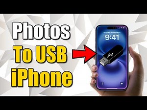 How to Transfer Photos from iPhone to USB Flash Drive (Best Tutorial)