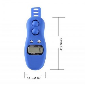 Electronic Tally Counter With Led Resettable Rotating Prayer Bead Counter Tasbeeh Counter Digital Tasbih Counter Clicker
