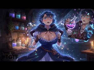 A potion that turns you into HER... Dare to try?✨ Male to Female Transformation Animation | TG TF
