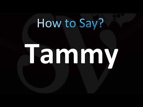 How to Pronounce Tammy (CORRECTLY!)