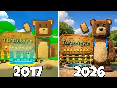 Super Bear Adventure Evolution: 2017 vs 2026 | How Much the Game Has Changed 😱
