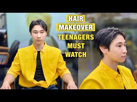 Amazing Teenagers Hair Makeover | Haircut For Boys | Top Hairstyles For Men! Hair Tutorial