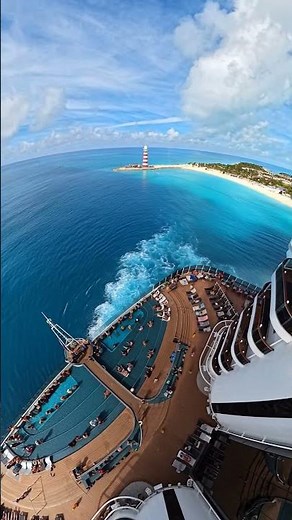 A front-row seat to island paradise on MSC Seashore 🏝️
