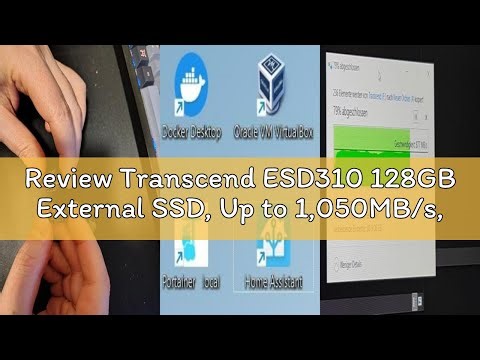 Review Transcend ESD310 128GB External SSD, Up to 1,050MB/s, Dual USB Flash Drive for iPhone/iPad/Ma