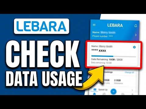 HOW TO CHECK LEBARA DATA USAGE BALANCE 2026 (SIMPLE STEP)
