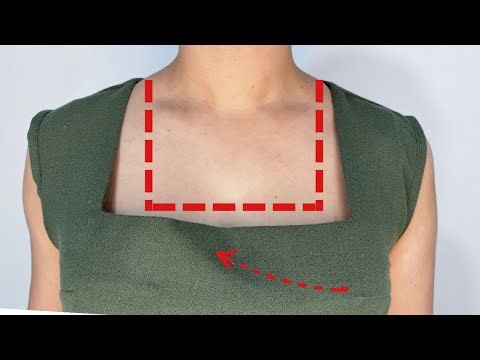 Fix a Loose Neckline in Minutes – Simple DIY Sewing Hack 🤩 sewing tips