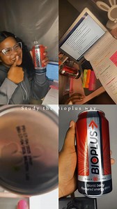 studying smarter, not harder (okay maybe both💀) with a Bioplus energy drink by my side ❤️🤭🤏🏾 #SwitchToBioplus #BioplusOwnYourPlus #BioplusEnergyDrink | Do You