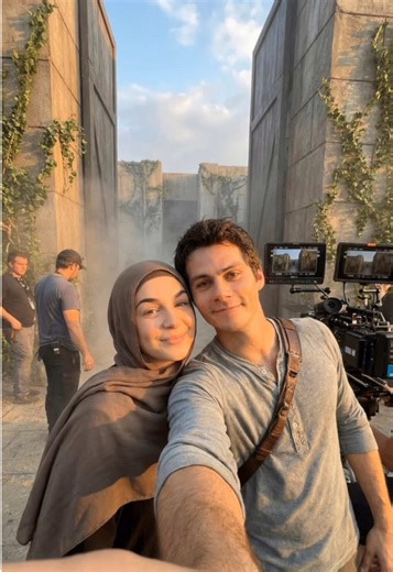 Explore the Maze Runner Set: AI Selfie Experience