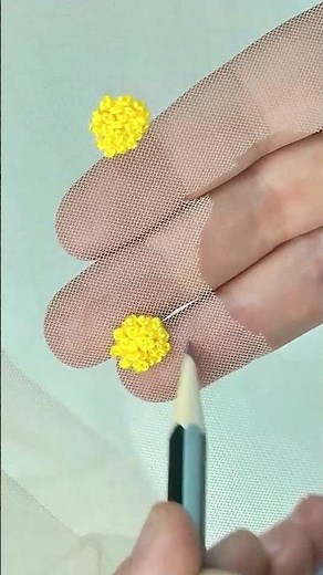 Beautiful Hand Embroidery 3D Flower | Wool Embroidery Stumpwork Technique