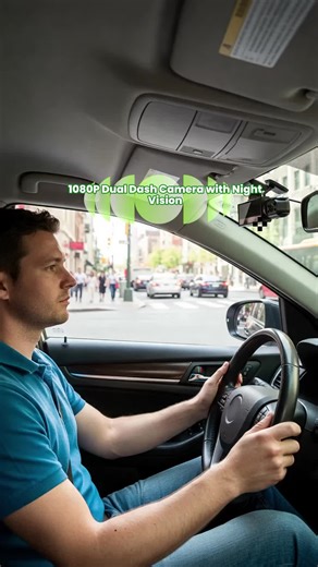 1080P Front & Interior Dual Recording Dash Camera, HD Car Dvr with IR Night Vision, 3.16 Inch IPS Screen, Wide Angle Video Surveillance #caraccessories #dashcamera #4in1selfiestickwithfilllighttripod #dualscreencamera #solarpowered4gcamera #wolfboxdashcam #sportcamera #camerobag #360mirrorwithled #2in1carphoneholder