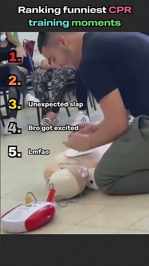 Ranking funniest CPR training moments
