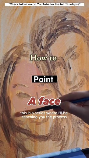 Portrait Painting Tutorial: Part 2 - Face Painting Process