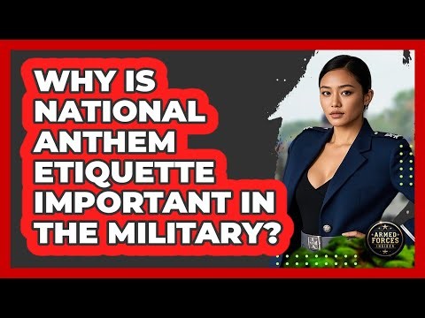 Why Is National Anthem Etiquette Important In The Military? - Armed Forces Insider