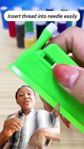 Insert thread in needle easily | MaryCee
