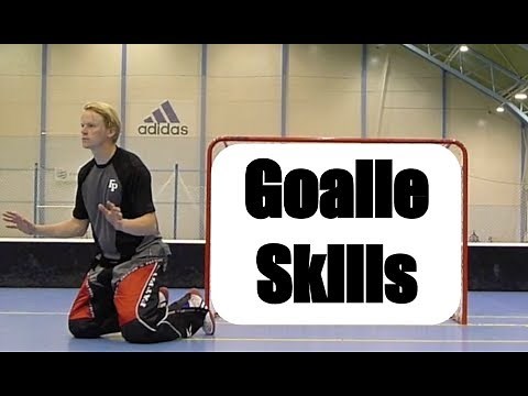 Unihockey Torhüter Technik