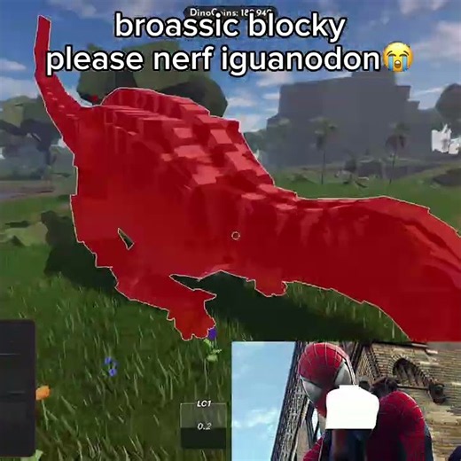 Broassic blocky please nerf the new Dilo and iguanodon update Jurassic blocky