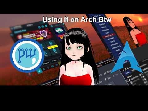 VRChat 3rd person View without Mirrors using Spout2 on Linux Test