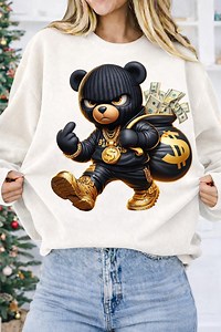 Teddy Thief PNG, Gangsta Bear With Money Bag,teddy Bear Clipart, Urban Streetwear Thug Bear Art, Hip Hop Teddy Digital Download, 300 DPI - Etsy