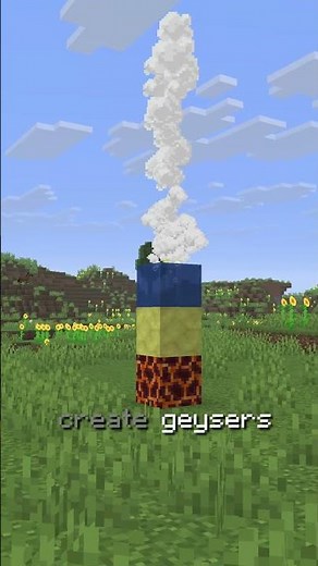 Minecraft Added GEYSERS… and They’re Insane!