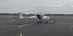 [VIDÉO] Le premier avion 100 % électrique inauguré à l'aéroport de Lyon-Bron