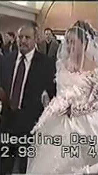 Singing “You Are So Beautiful” at a wedding 1998