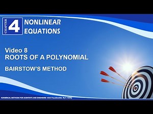 CHP4V8 Bairstow's Method