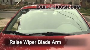 Front Windshield Wiper Blade Change: 2008 Toyota 4Runner SR5 4.0L V6