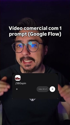 Google Flow: como criar vídeo comercial com IA usando o Google Flow #ia #veo3 #googleflow
