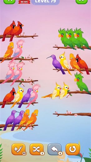 Setup of bird's complete ( Level 79)