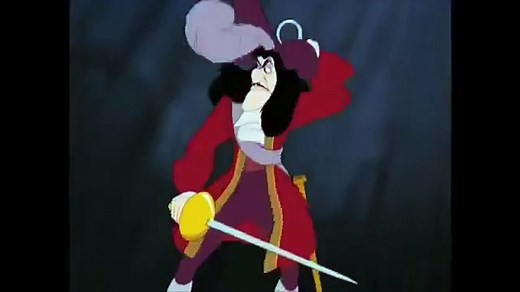 peter pan vs captain hook