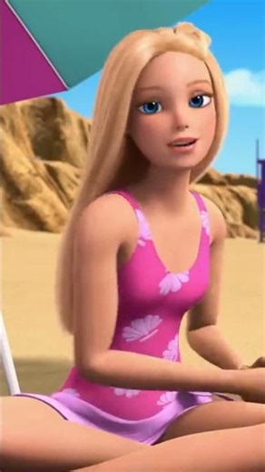Barbie's Sentimental Beach Belongings! 🐚 | Barbie's Beach Vlogs | Short
