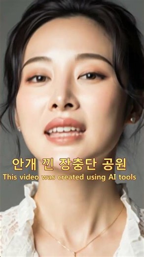 안개 낀 장충단 공원