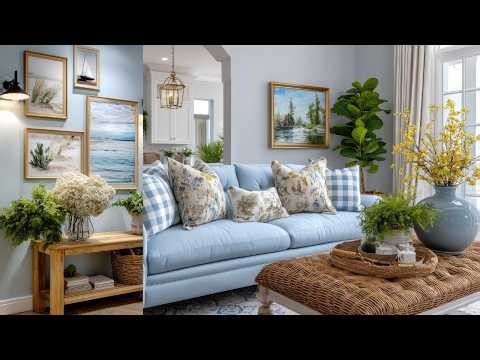 Grandma’s Blue Farmhouse Rustic Tour | Secrets Romantic Farmhouse Look That Feels Expensive